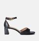 Tango Katya Zwarte Sandalen met hak voor dames (362962)