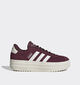 adidas VL Court Bold Baskets en Bordeaux pour femmes (343370)