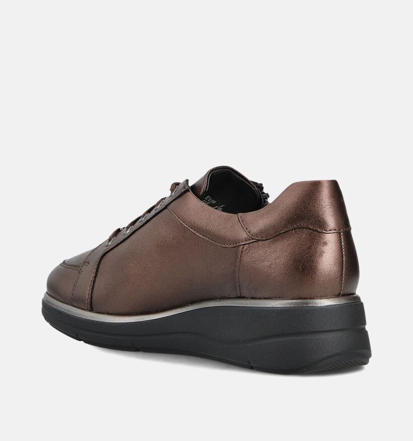 Mephisto Pelagia Bronze Veterschoenen voor dames (362711) - geschikt voor steunzolen