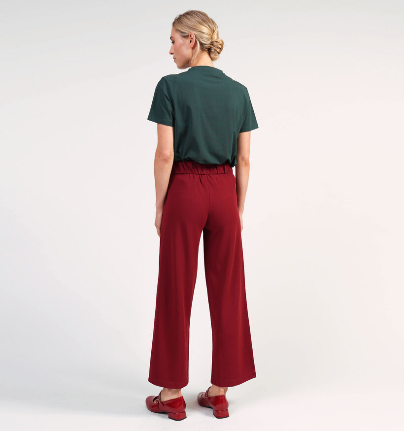 JDY Pantalons Classiques L32 en Bordeaux pour femmes (359980)
