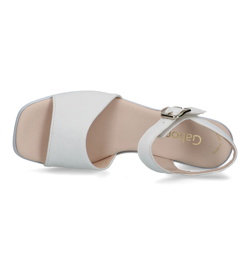 Gabor Best Fitting Witte Sandalen voor dames (323215)