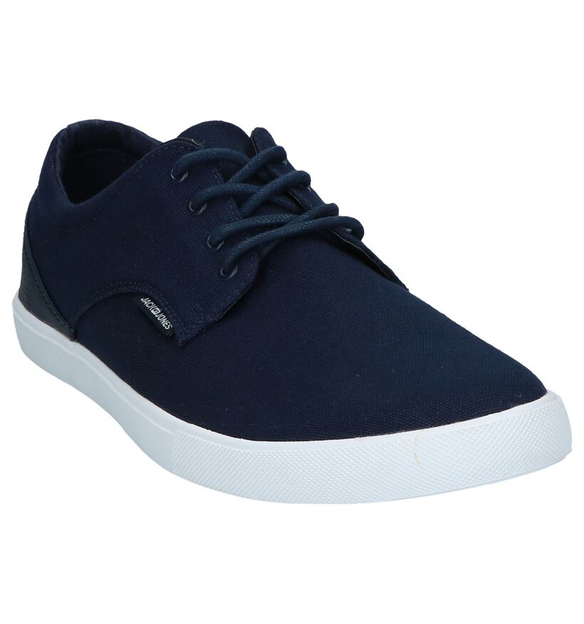 Donkerblauwe Sneakers Jack & Jones Nimbus in stof (240961)