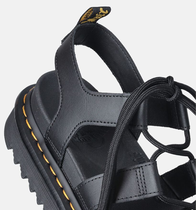 Dr. Martens Nartilla Zwarte Sandalen voor dames (365025)