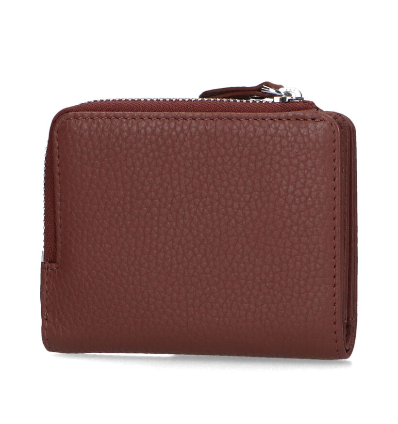 Euro-Leather Zwarte Portemonnee voor dames (365198)