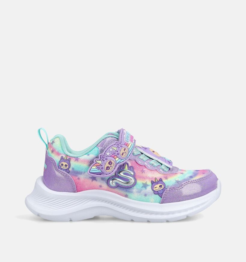 Skechers Jumpster Cutie Critters Lila Sneakers voor meisjes (376818)