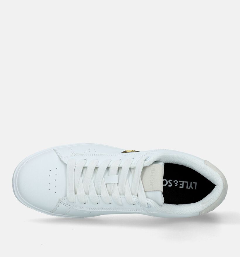 Lyle & Scott Whitburn Zwarte Sneakers voor heren (340470) - geschikt voor steunzolen