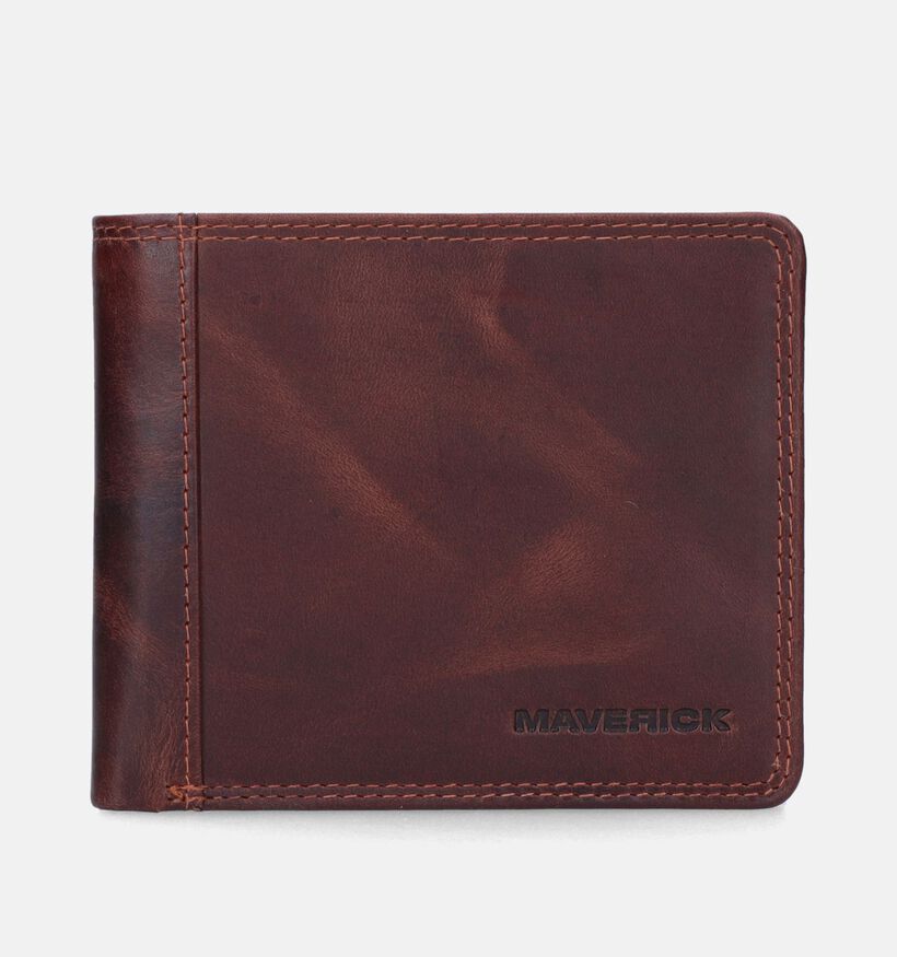 Maverick Portefeuille en Marron pour hommes (341253)