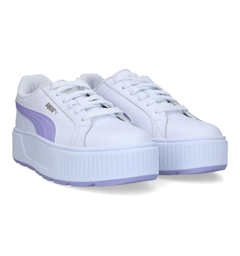 Puma Karmen L Witte Sneakers voor dames (318658) - geschikt voor steunzolen