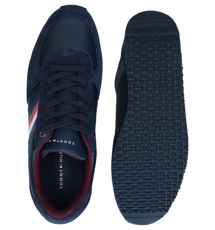 Tommy Hilfiger Iconic Chaussures à lacets en Bleu en simili cuir (279957)