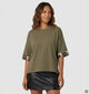 Orfeo Opaline Kakigroene T-shirt voor dames (381662)