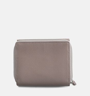 Euro-Leather Portemonnees Zwart/Bruin/Taupe/Blauw/Rood