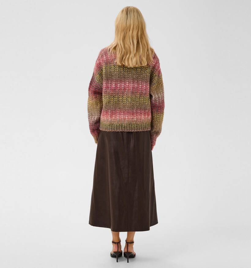 Culture Lilli Donkerbruine Lange Rok voor dames (380476)