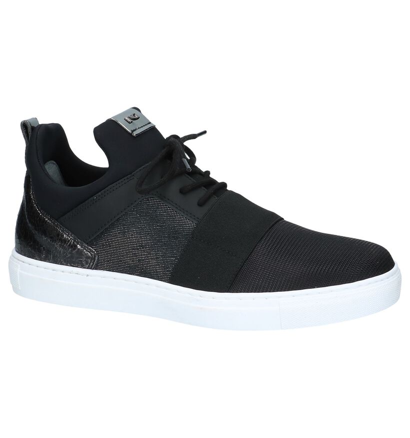 NeroGiardini Baskets basses en Noir en textile (226485)