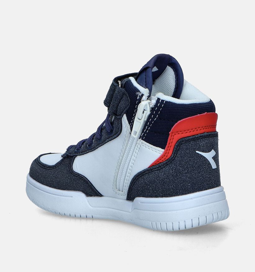 Diadora Raptor Mid Dusty PS Blauwe Sneakers voor jongens, meisjes (345892)
