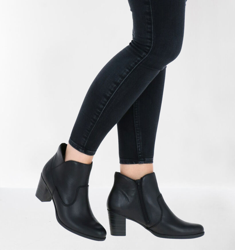 Rieker Bottines à talons en Cognac en cuir (282726)