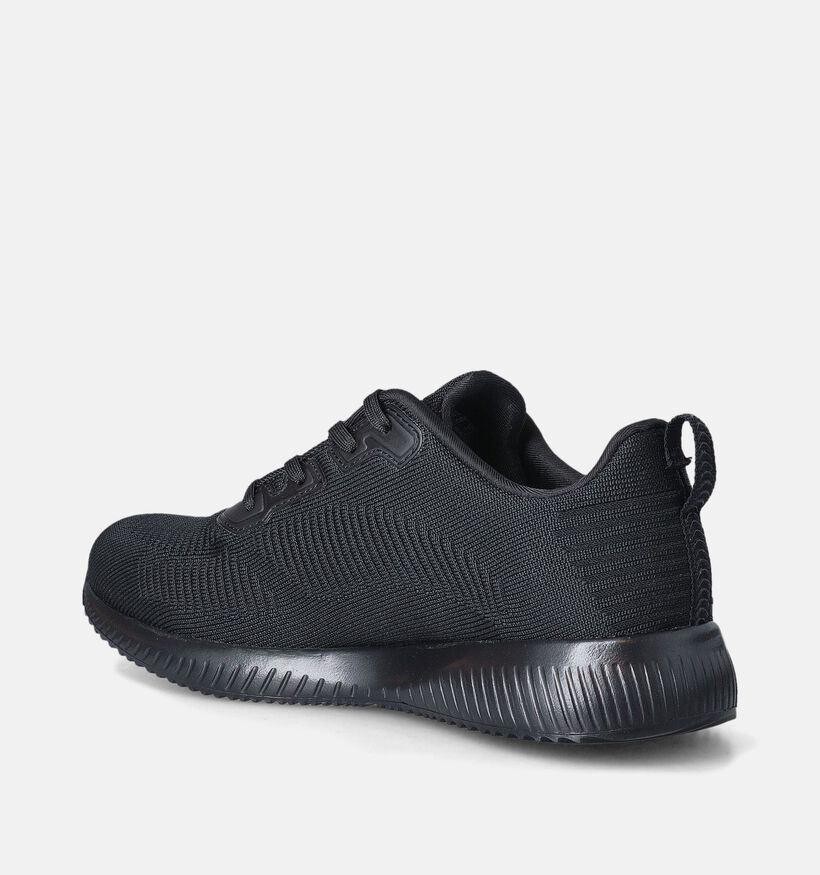 Skechers Bobs Squad Tough Talk Zwarte Sneakers voor dames (354747) - geschikt voor steunzolen