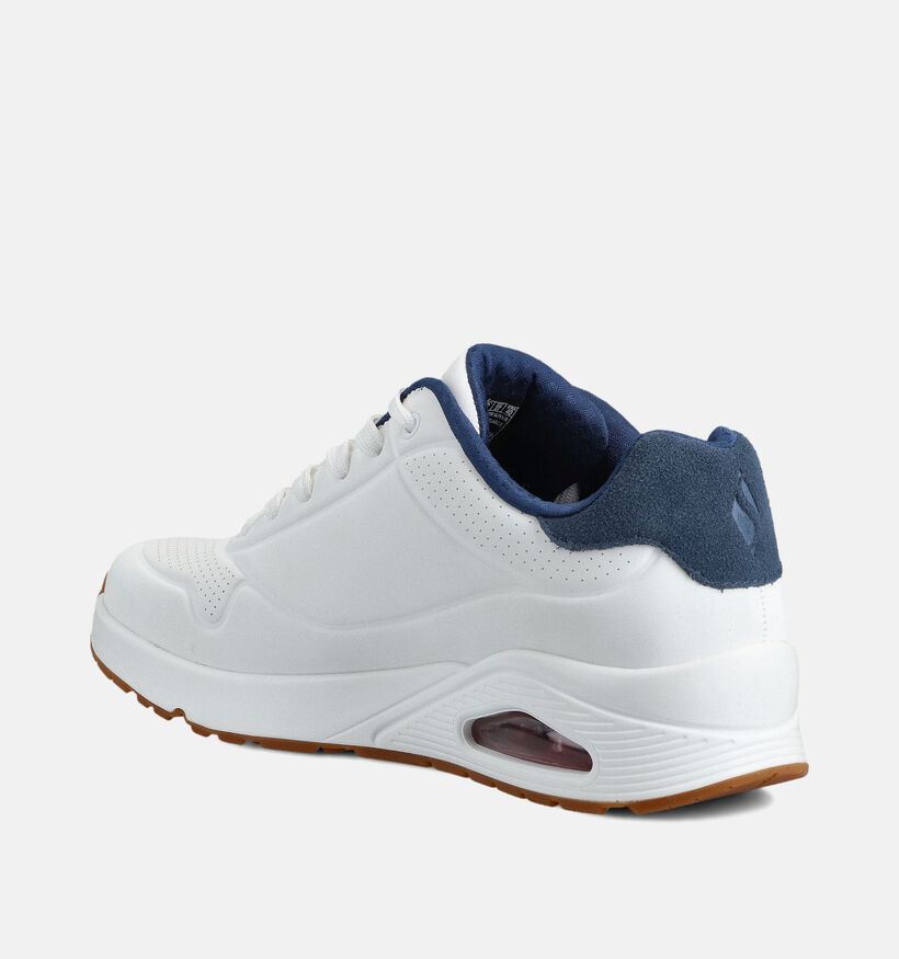 Skechers Uno Suited On Air Witte Sneakers voor heren (371066) - geschikt voor steunzolen