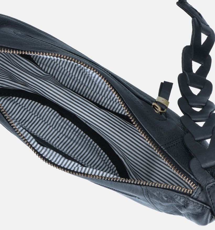 Micmacbags Sac porté croisé en Noir pour femmes (349467)