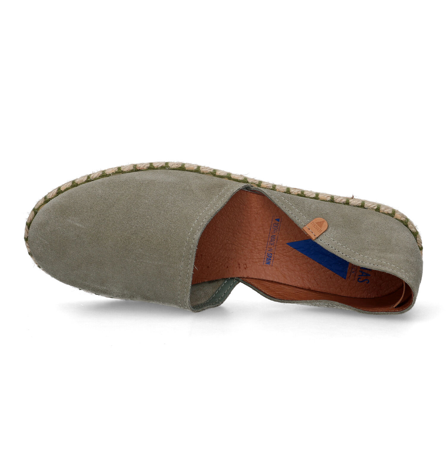 Verbenas Carmen Groene Espadrilles Dames Lage schoenen Online op TORFS.BE