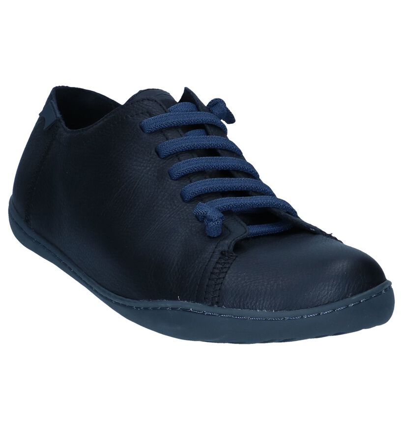 Camper Chaussures slip-on en Noir en cuir (244556)