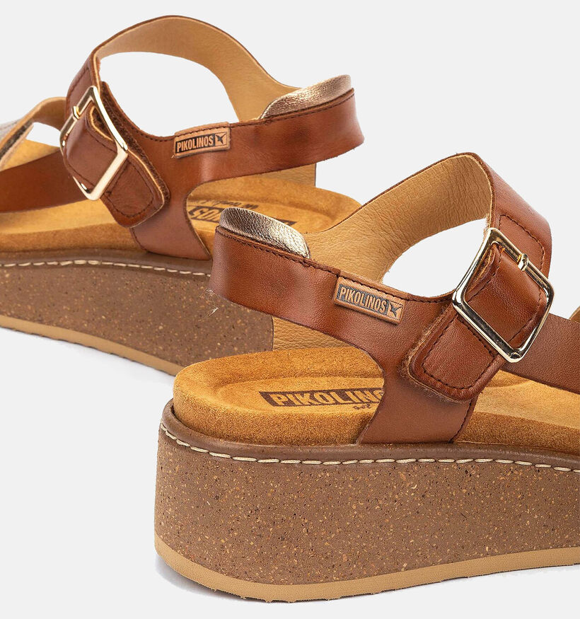 Pikolinos Alzira Cognac Sandalen voor steunzolen voor dames (354663) - geschikt voor steunzolen