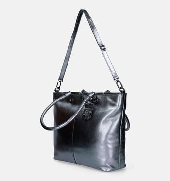 Burkely Laptoptassen Zilver