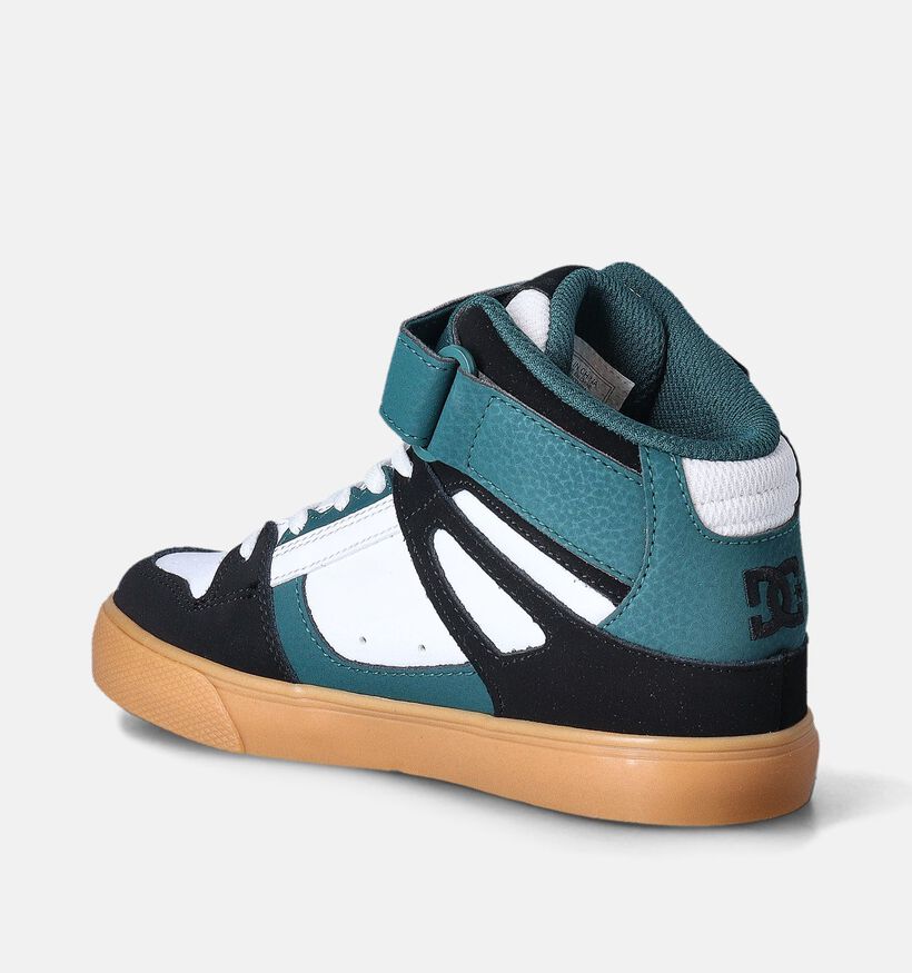 DC Shoes Pure High Top Baskets en Noir pour garçons (361765)