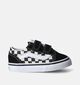 Vans Old Skool Baskets pour bébé en Noir pour filles, garçons (351458)