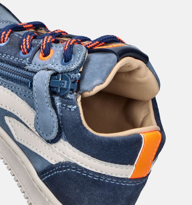 STONES and BONES Nomi Blauwe Babyschoenen voor jongens (349168) - geschikt voor steunzolen