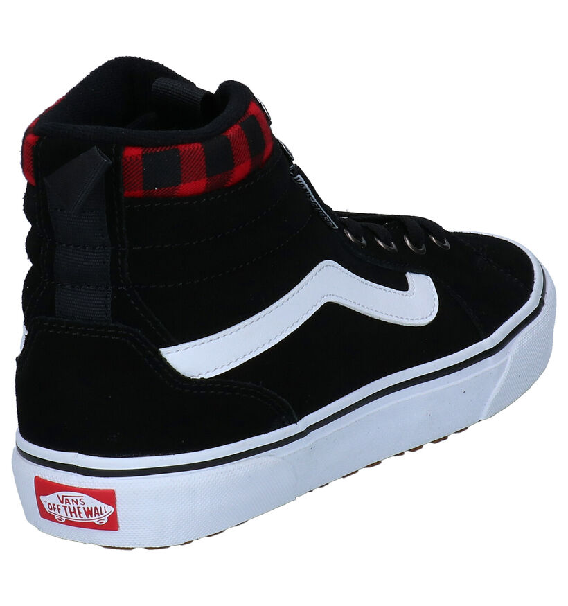 Vans Filmore Hi Baskets en Noir en simili cuir (294265)