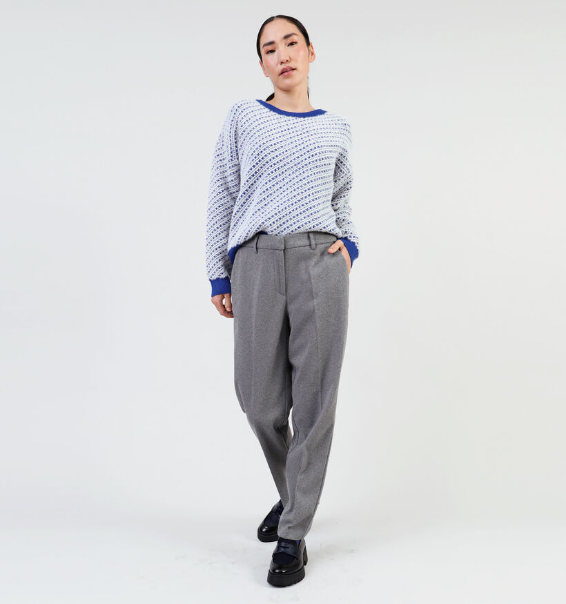 Vila Hyborn Pantalon habill&eacute; en Gris pour femmes (349437)