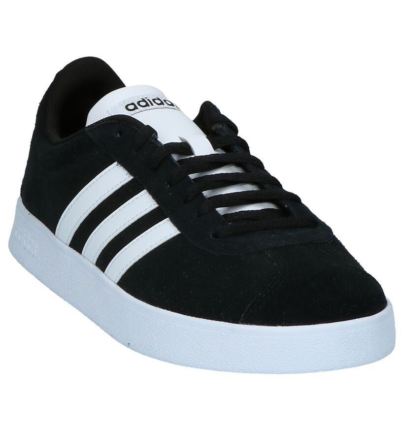 adidas VL Court 2.0 Baskets en Bordeaux pour hommes (326305) - pour semelles orthopédiques