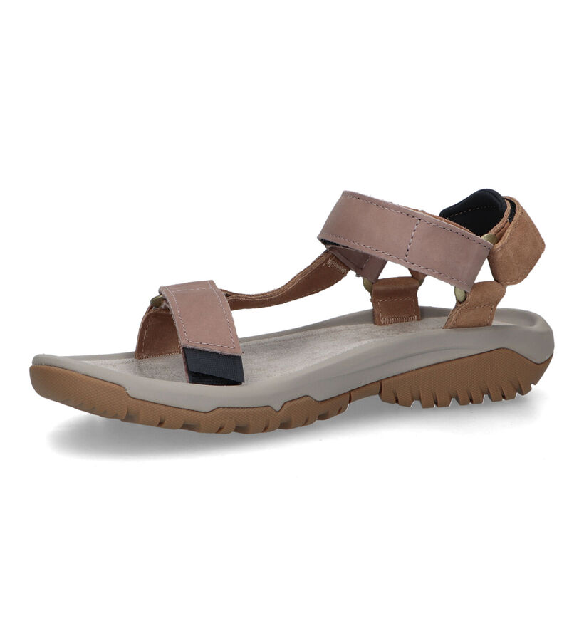 Teva Hurricane Sandales en Cognac pour hommes (321942)