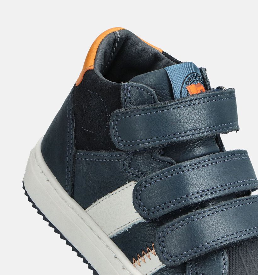 Little David Boris 2 Blauwe Velcroschoenen Little David Boris 2 Blauwe Velcroschoenen voor jongens (364655) - geschikt voor steunzolen