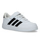 adidas Breaknet 2.0 EL Witte Sneakers voor jongens, meisjes (324134) - geschikt voor steunzolen