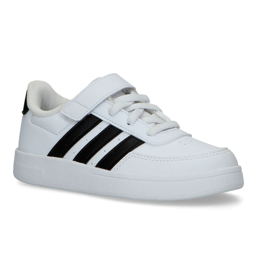 adidas Breaknet 2.0 EL K Zwarte Sneakers voor jongens (341649)