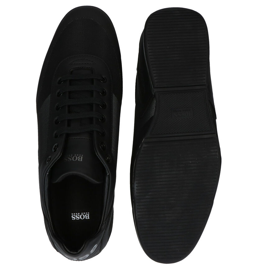 Hugo Boss Saturn Chaussures à lacets en Bleu en simili cuir (281667)