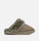 Warmbat Flurry Pantoufles ouvertes en Vert kaki pour femmes (379625)