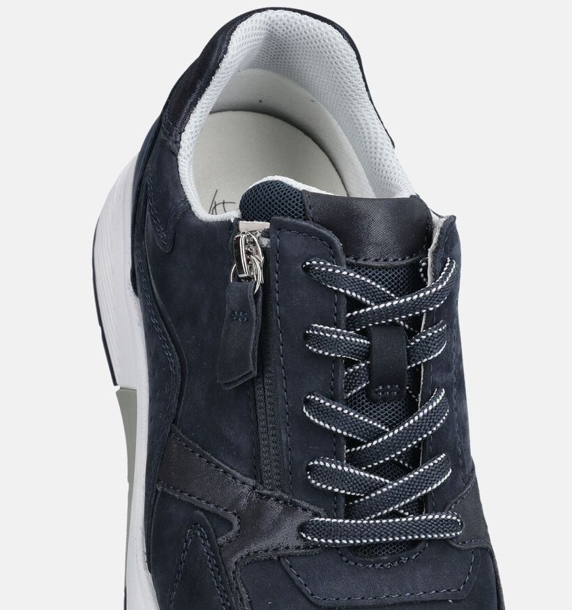 Gabor Rollingsoft Donkerblauwe Sneakers voor dames (369499) - geschikt voor steunzolen