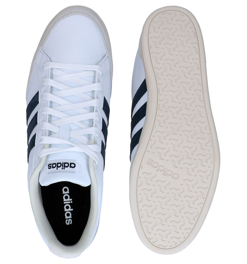 adidas Caflaire Witte Sneakers in kunstleer (276462)