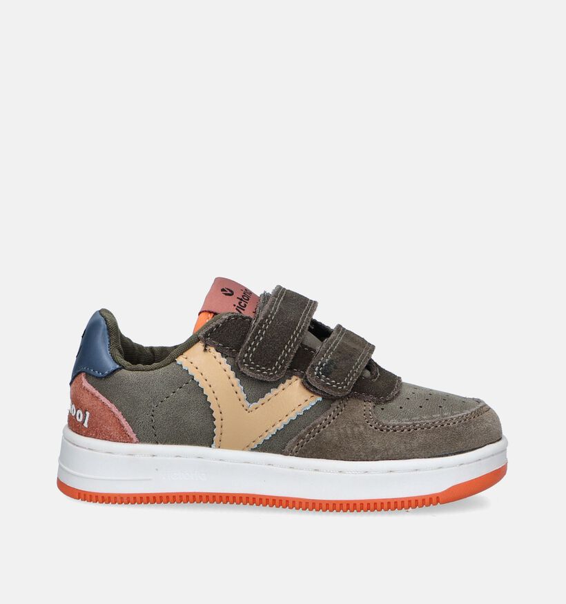Victoria Groene Velcroschoenen voor jongens (347126)