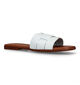 Oh My Sandals Witte Slippers voor dames (321775)