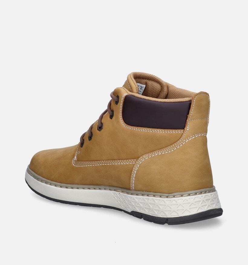 Skechers Garlan Deno Bottines en Marron pour hommes (346371)