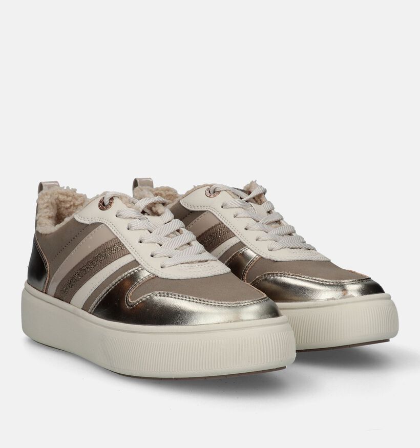 Tamaris Gouden Sneakers voor dames (328293) - geschikt voor steunzolen