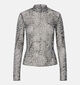 Pieces Jeshi Bruine T-shirt met Llange Mouwen voor dames (362256)