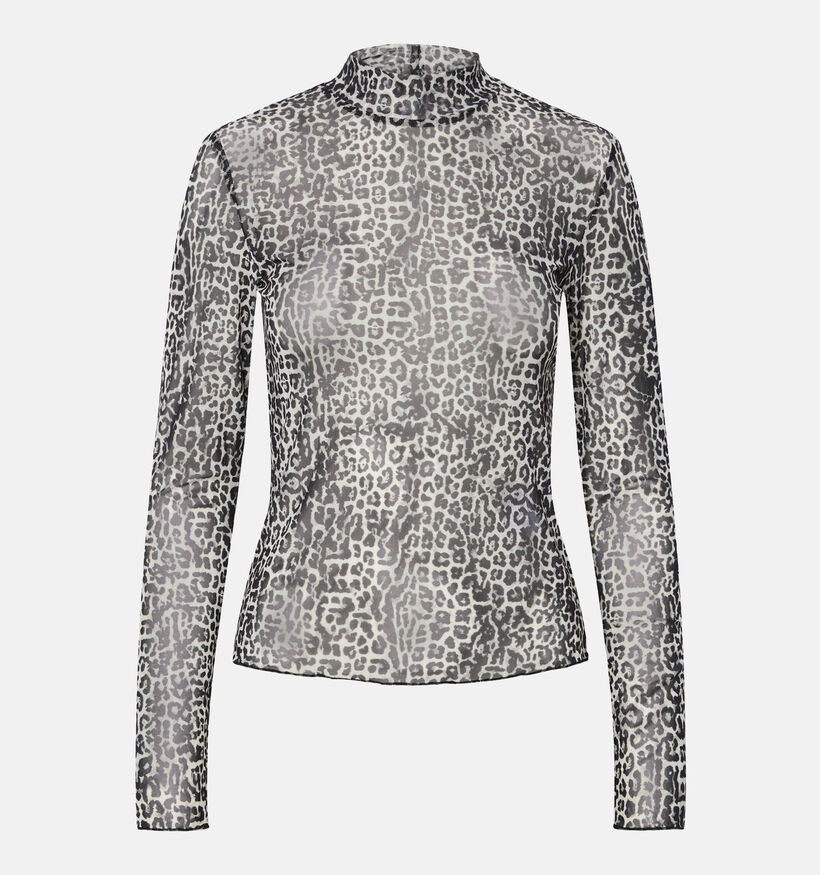Pieces Jeshi Bruine T-shirt met Llange Mouwen voor dames (362256)