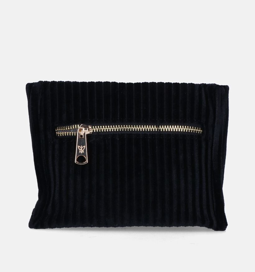 Pepe Moll Velvet Sac porté croisé en Noir pour femmes (333833)