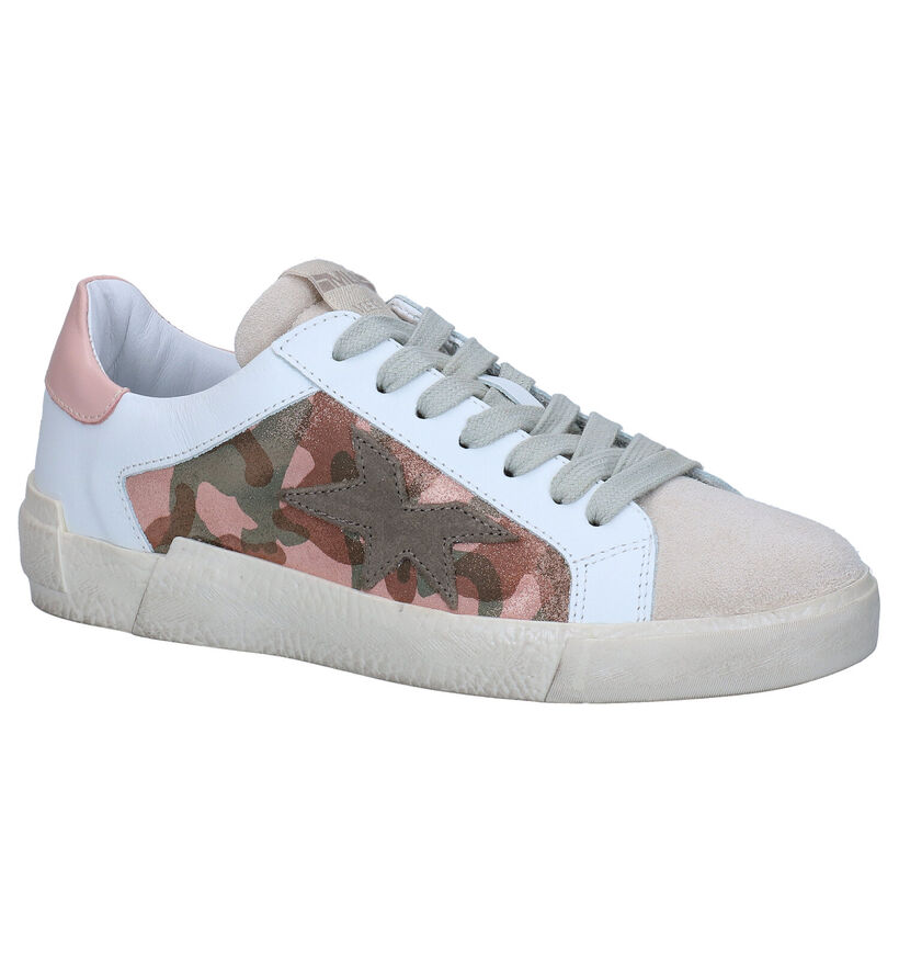 Méliné Baskets casual en Blanc pour femmes (289974) - pour semelles orthopédiques