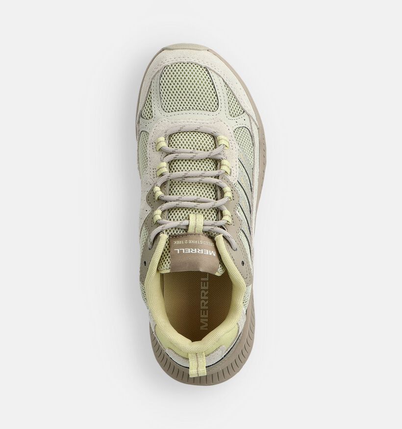 Merrell Speed Strike 2 Trek Lichtgroene Wandelschoenen voor dames (363646) - geschikt voor steunzolen