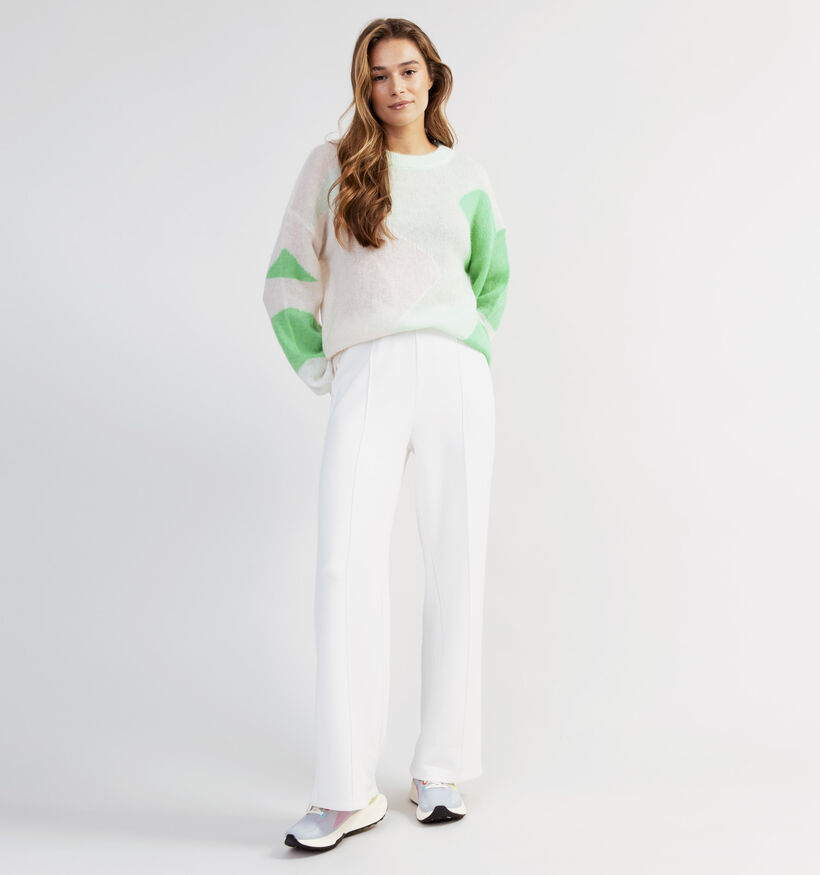 comma Groene Kleurrijke Trui (327312)